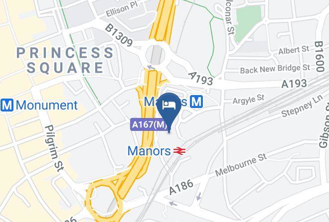 Hashtag Newcastle Collingwood Map