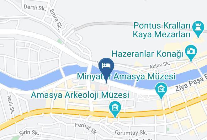 Amasya Yuzevler - Canan Hanim Konagi Maps