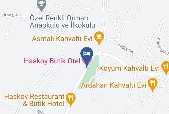 Bornova - Haskoy Butik Otel Maps