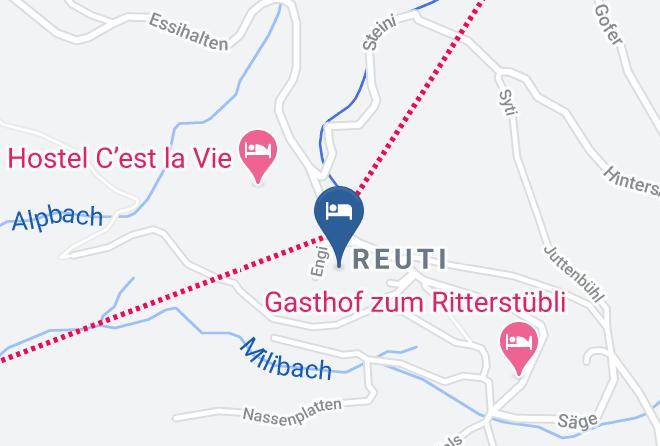 Interlaken Oberhasli - Hasliberg Reuti Engi Haus C Maps