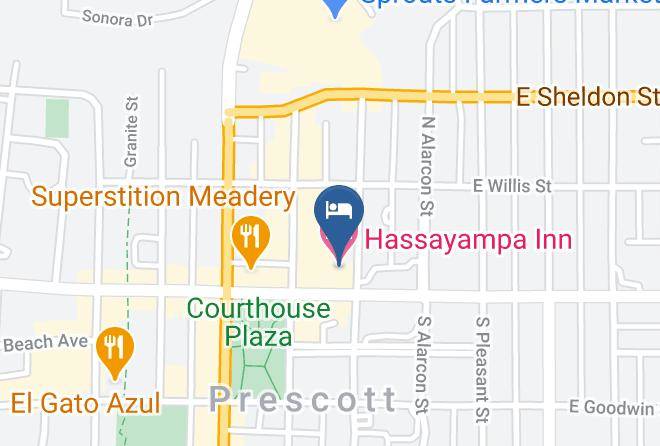Yavapai - Hassayampa Inn Maps