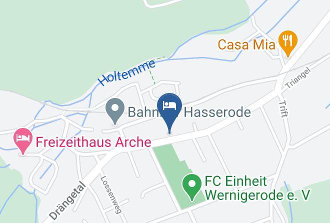 Harz - Gasthof Und Pension Hasseroder Hof Maps