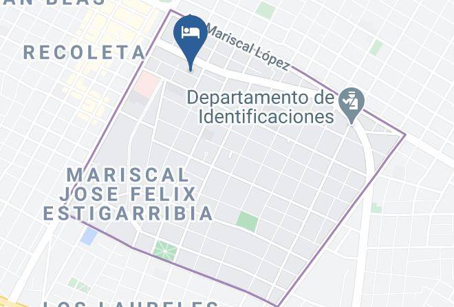 Asuncion - Hassler Hotel Maps