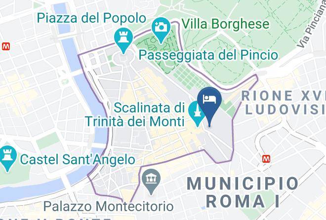 Rome - Hotel Hassler Maps