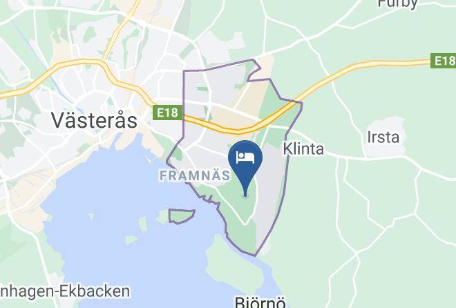 Vasteras - Hasslo Hotell Maps