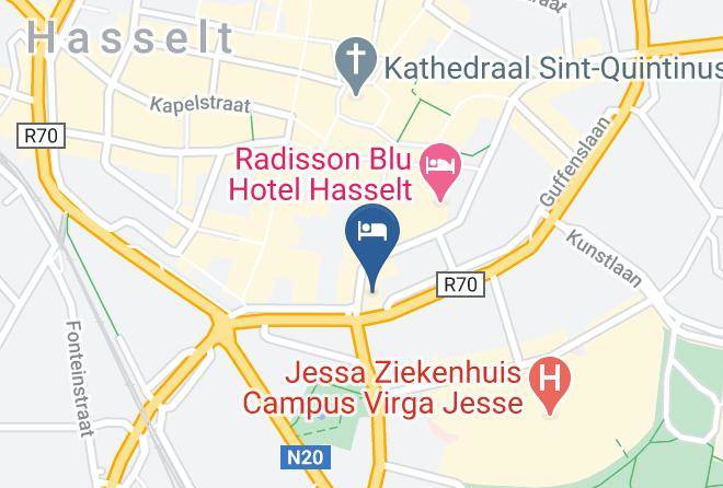 Limburg - Hasselt Hashotel Maps