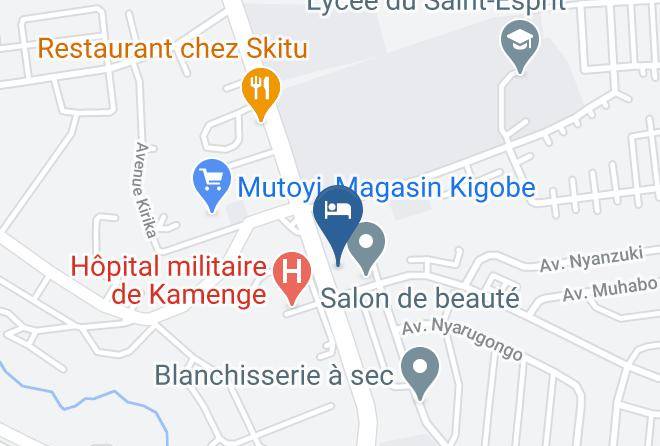 Bujumbura - Hastotel Maps