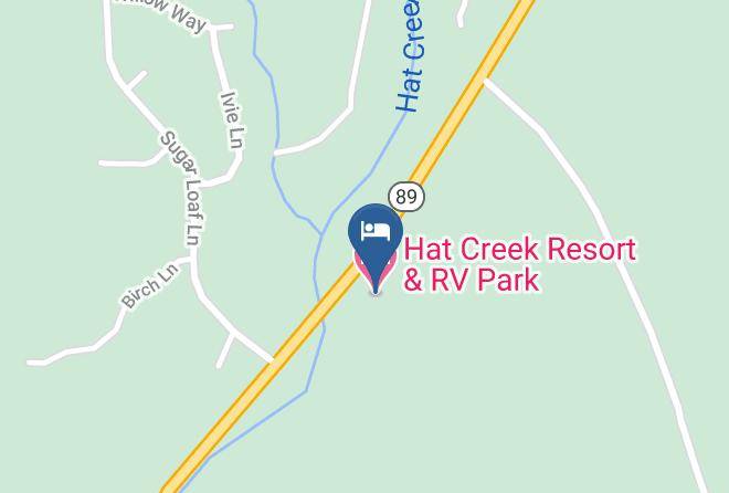 Shasta - Hat Creek Resort & Rv Park Maps