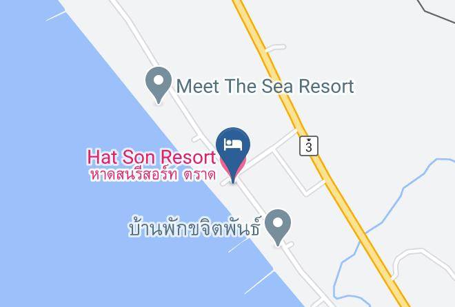 Amphoe Khlong Yai - Hat Son Resort Maps