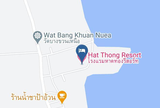 Amphoe Pak Phayun - Hat Thong Resort Maps