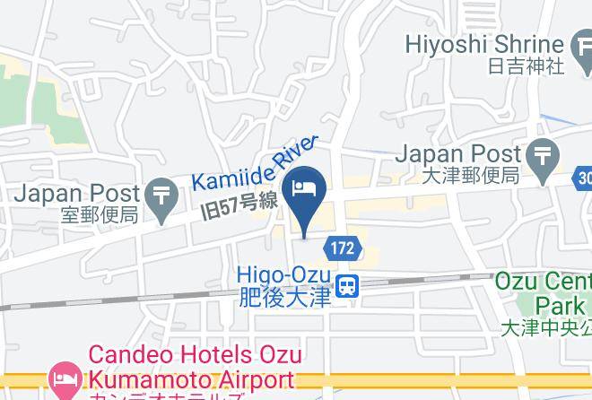 Ozu Townkikuchi District - Hatago Hashimoto Maps
