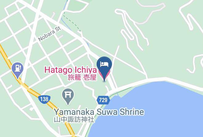 Yamanakako Vil Minamitsuru District - Hatago Ichiya Maps