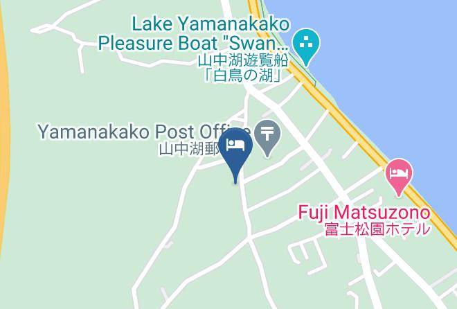 Yamanakako Vil Minamitsuru District - Hatago Tsubakiya Maps