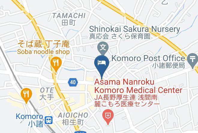 Hatago Tsuruya Hotel Map