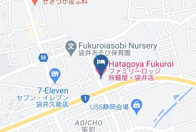 Fukuroi City - Hatagoya Fukuroi Maps