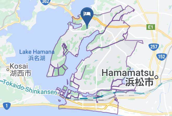 Hamamatsu City Nishi Ward - Hatagoya Hamanako Maps