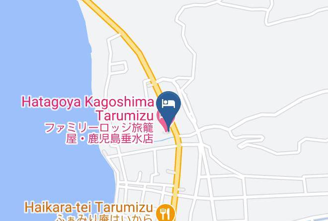 Hatagoya Kagoshima Tarumizu Map