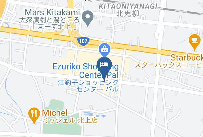 Kitakami City - Hatagoya Kitakami Egoriko Maps