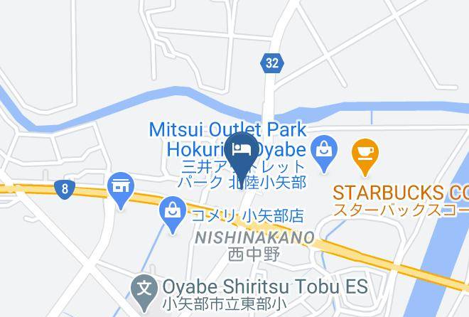 Oyabe City - Hatagoya Oyabe Maps