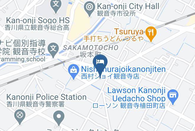 Kan Onji City - Hatagoya Sanuki Kanonji Maps