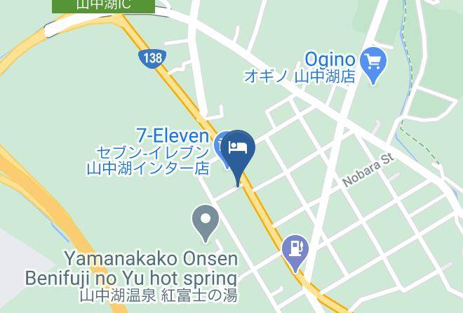 Yamanakako Vil Minamitsuru District - Hatagoya Yamanakako Maps