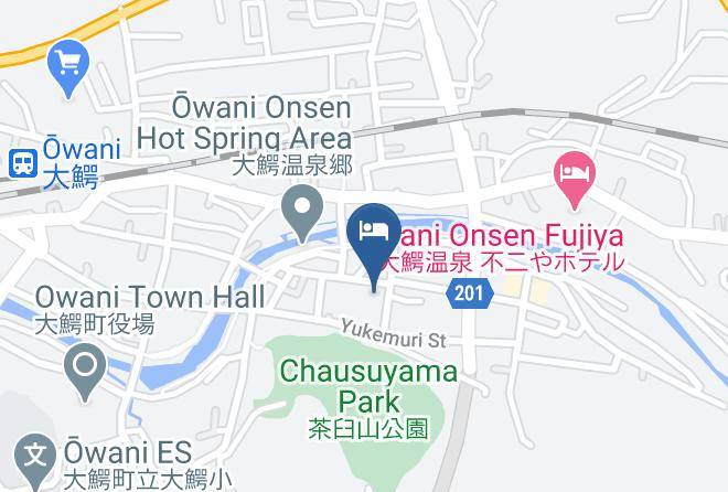 Owani Townminamitsugaru District - Hatakeyama Onsen Minshuku Maps