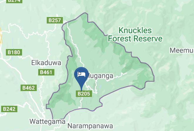 Kandy - Hatale Mini World's End Bungalow Maps