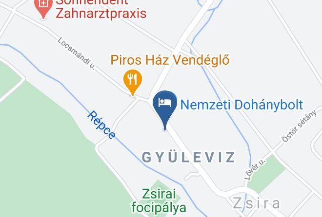 Zsira - Hatarmenti Vendeghaz Maps