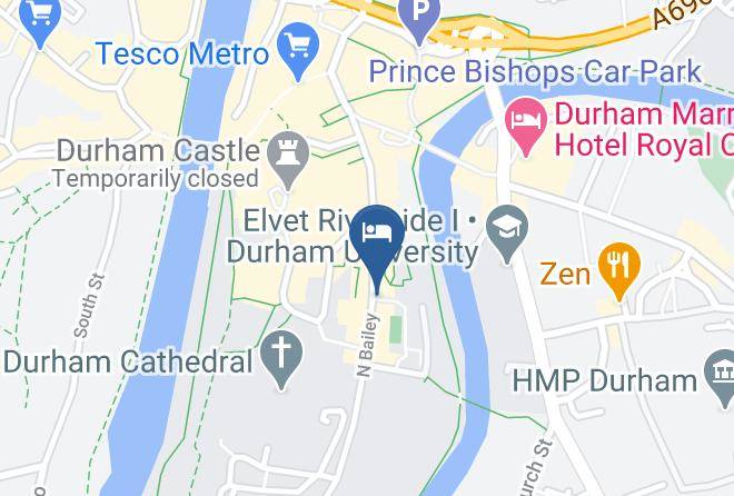 Durham - Hatfield College Durham University Maps