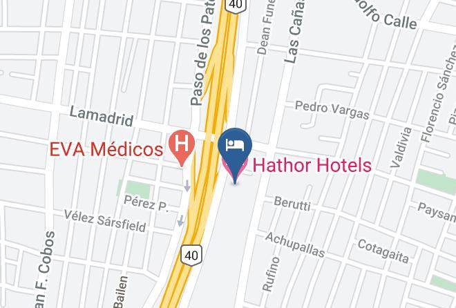 Guaymallen - Hathor Hotels Maps