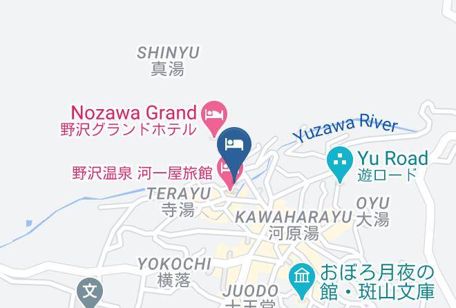 Nozawaonsen Vil Shimotakai District - Hatoguruma Kawabata Maps