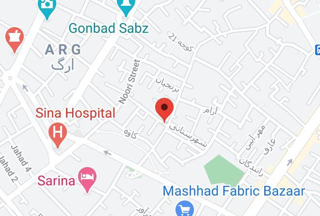Birjand - Hatra Hotel Maps