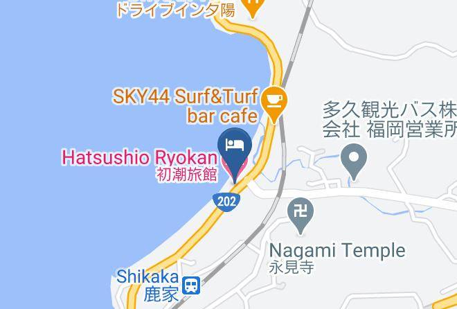 Itoshima City - Hatsushio Ryokan Maps