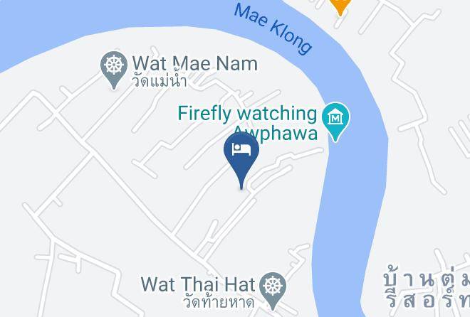 Amphoe Mueang Samut Songkhram - Hattha Tara Resort Maps