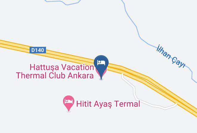 Ankara - Hattusa Vacation Thermal Club Ankara Maps