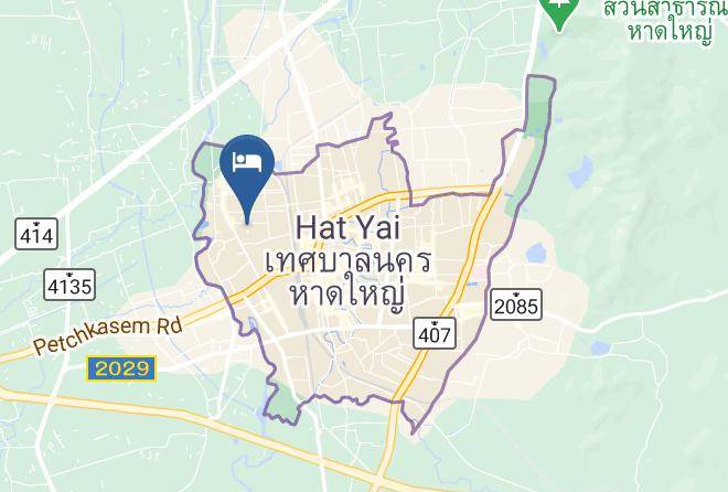 Amphoe Hat Yai - Hatyai Paradise Hotel & Resort Maps