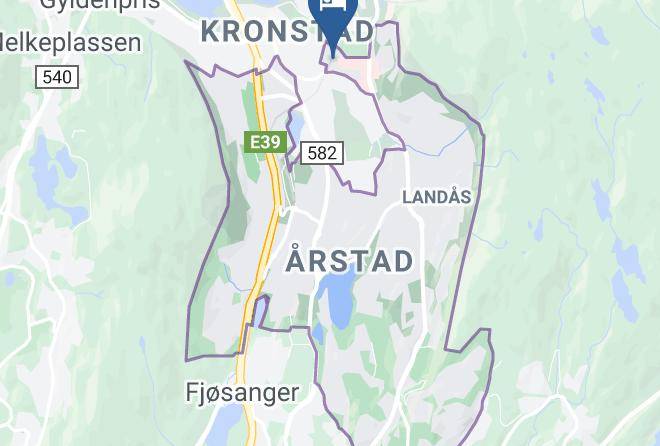 Haukeland Hotell Map