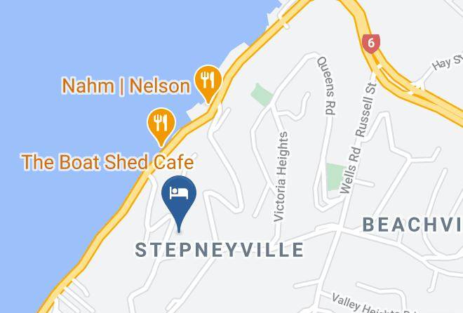 Nelson - Haulashore Views Holiday Home Accommodation Nelson Port Hills Maps
