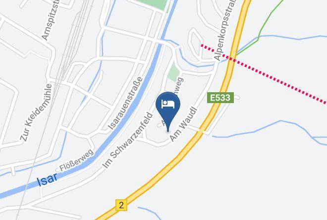 Garmisch Partenkirchen - Haus Abendsonne Maps