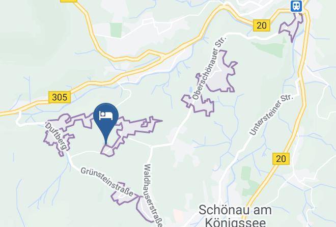 Berchtesgadener Land - Haus Aiglereck Maps