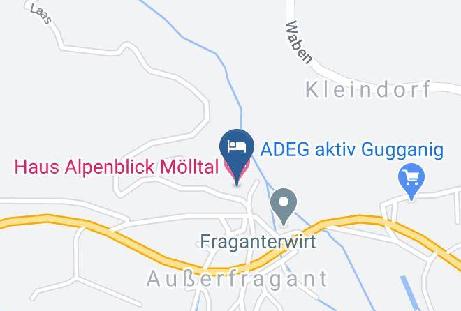 Spittal An Der Drau - Haus Alpenblick Molltal Maps