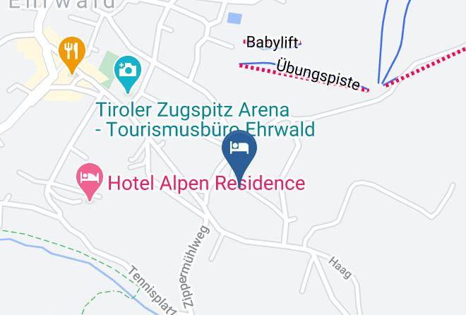 Reutte - Haus Alpenblume Maps