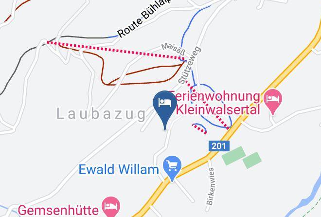 Bregenz - Haus Alpenecho Maps