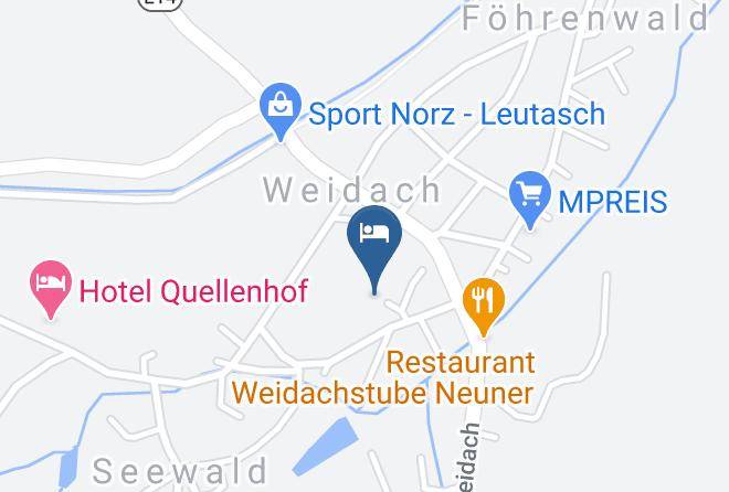 Innsbruck Land - Haus Alpenflora Maps