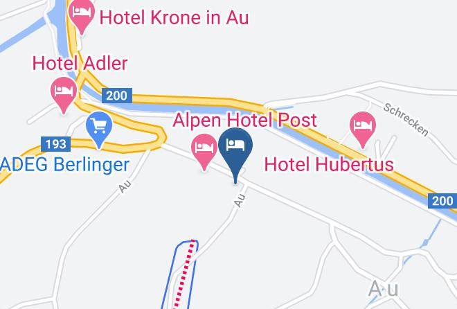 Bregenz - Haus Alpengluhn Maps