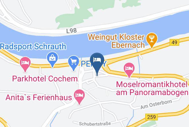 Cochem Zell - Haus Alte Rebe Maps