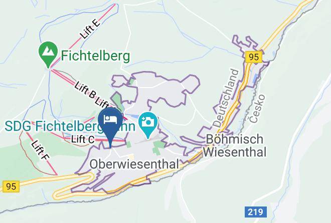 Erzgebirgskreis - Haus Am Berg Pension Direkt Am Skihang Maps