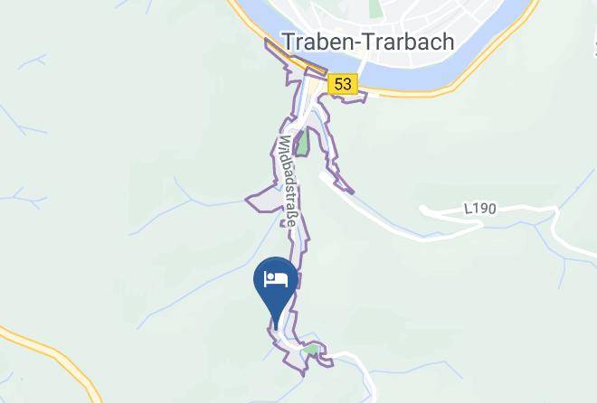 Bernkastel Wittlich - Haus Am Kurpark Pension Maps
