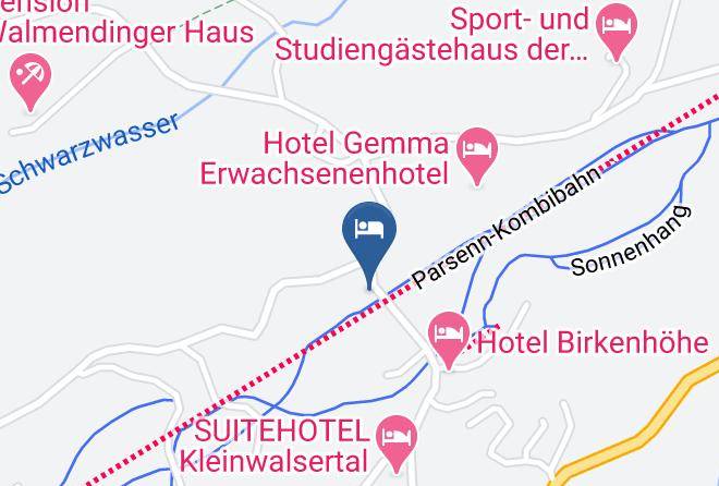 Bregenz - Haus Am Parsennlift Familie Nocker Maps