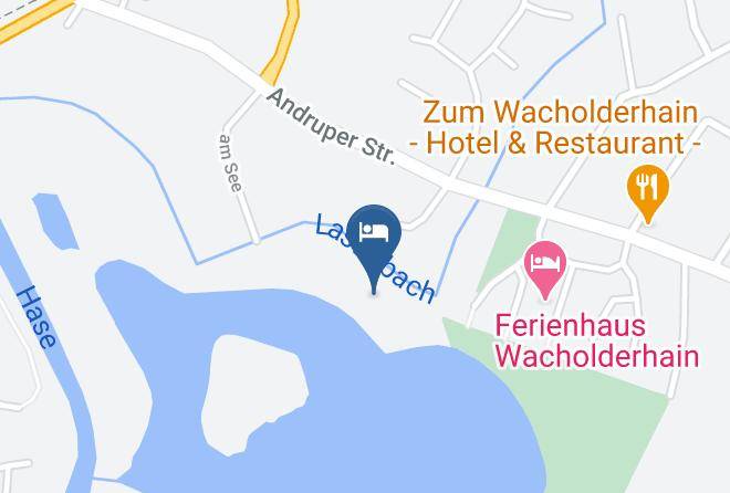 Emsland - Seeblickhotel Haselunne Maps